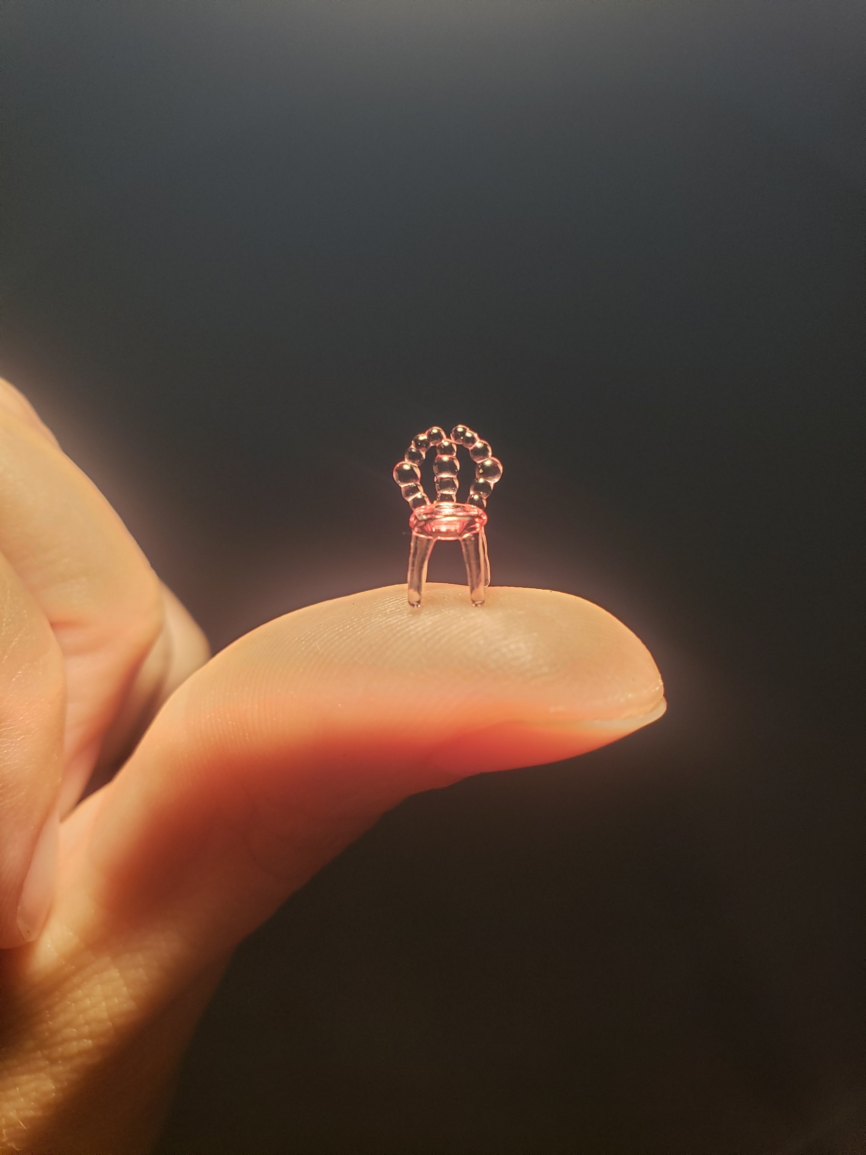 Gold ruby chair