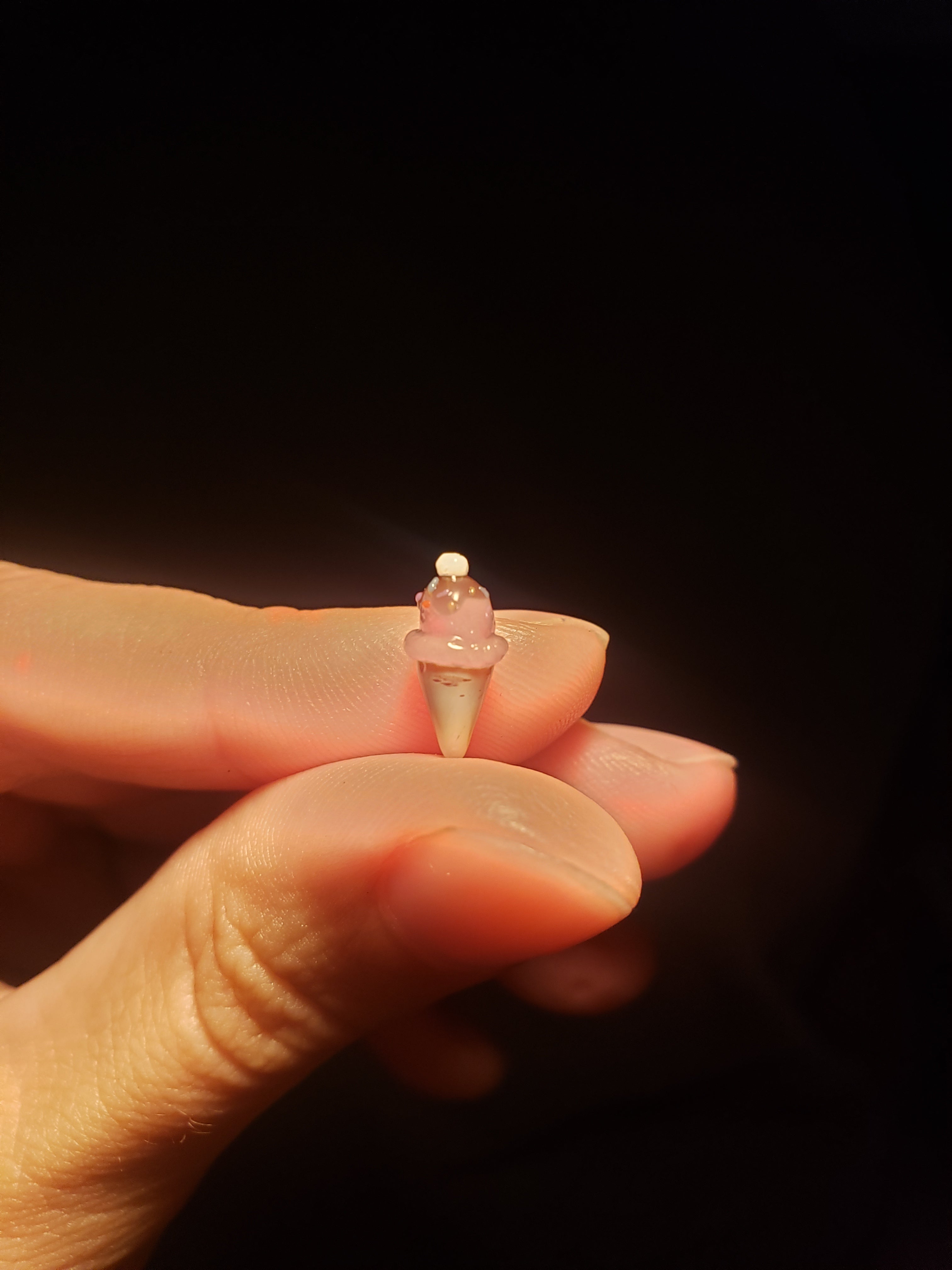 Strawberry ice cream pearl